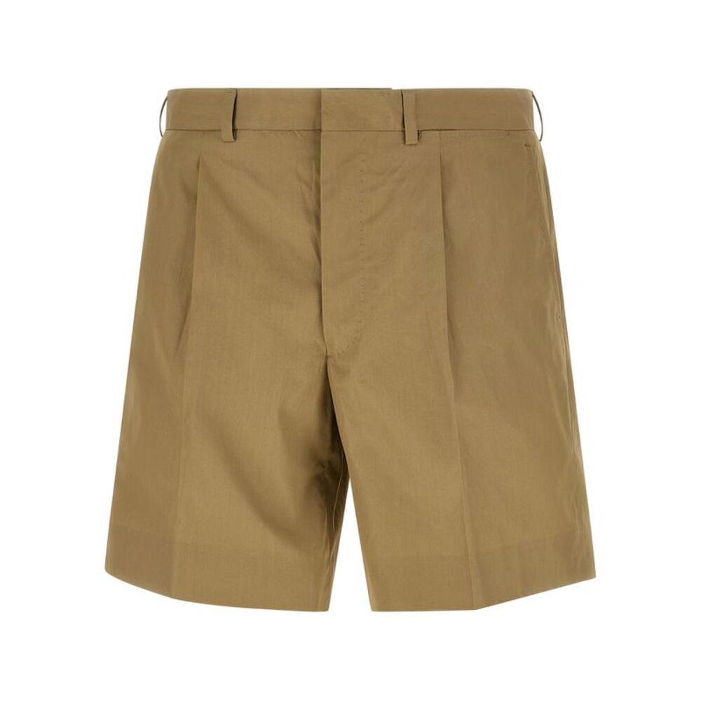 Prada Men Poplin Bermuda Shorts